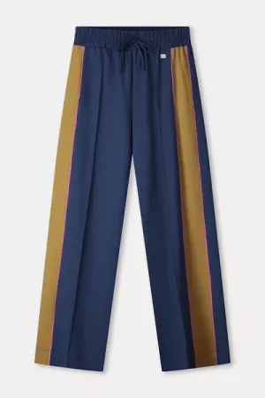 Pants colourblock nightfall blue