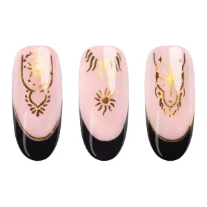 Nail Sticker 06 Astro Gold