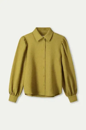 Blouse bubble fresh Olive